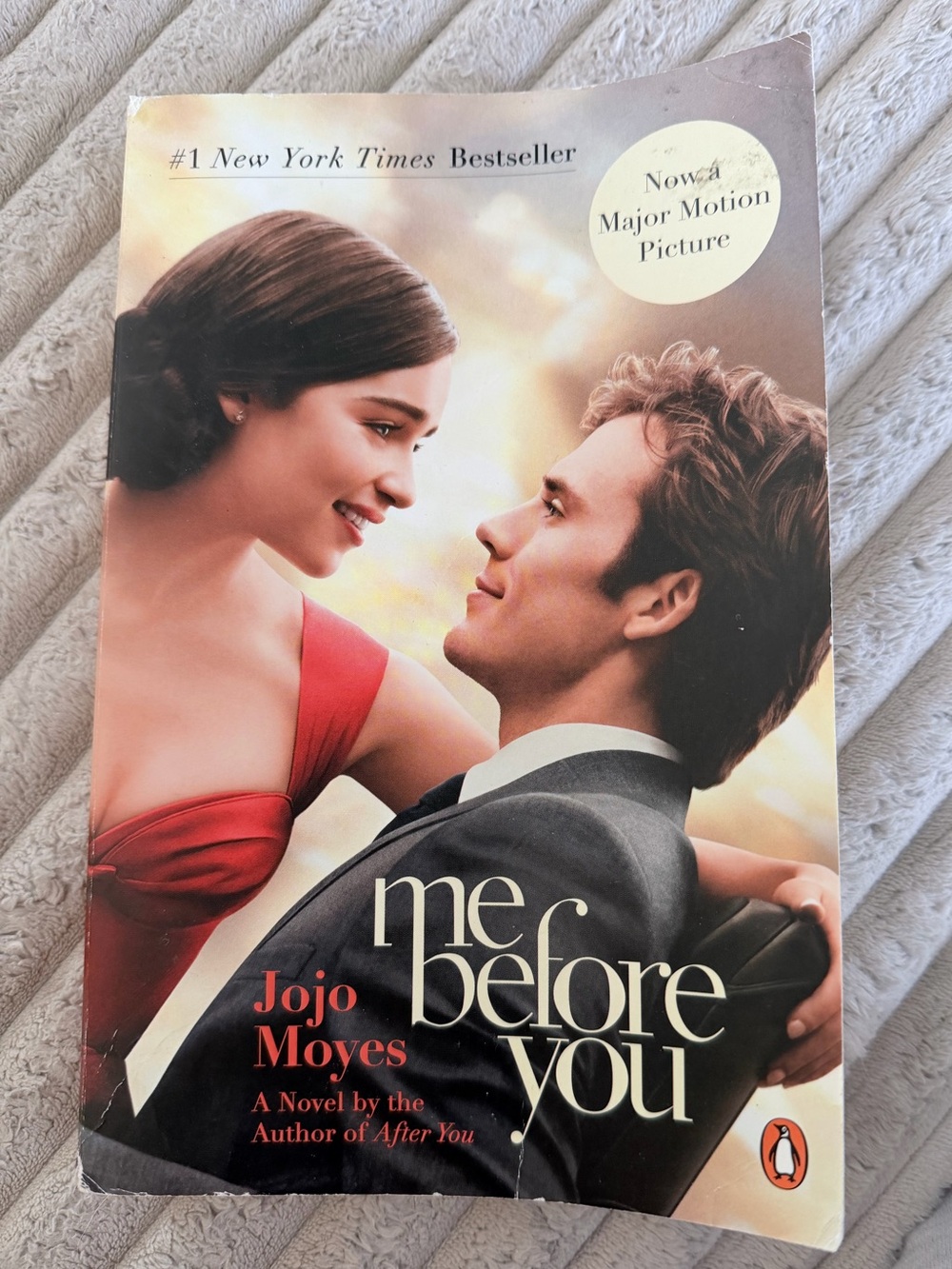 Me Before You by Jojo Moyes Paperback Romance Novel Movie Tie-In